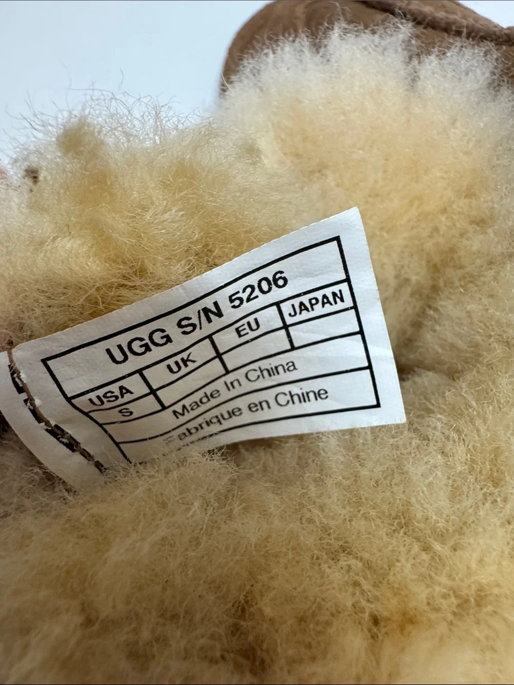 UGG Kids Chestnut Suede Sheepskin Booties with Plush Fur